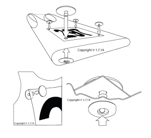 EventClips® - Pinless Bib Number Fasteners - How They Work